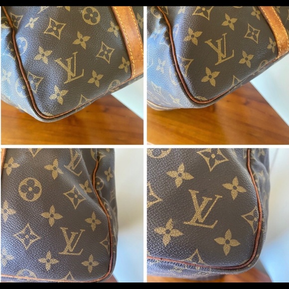 AUTHENTIC LOUIS VUITTON KEEPALL 55 DUFFEL BAG LUGGAGE - Picture 3 of 11